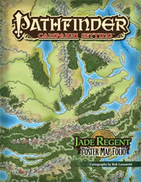 [PZO9242] Pathfinder Campaign Setting Jade Regent Poster Map Folio